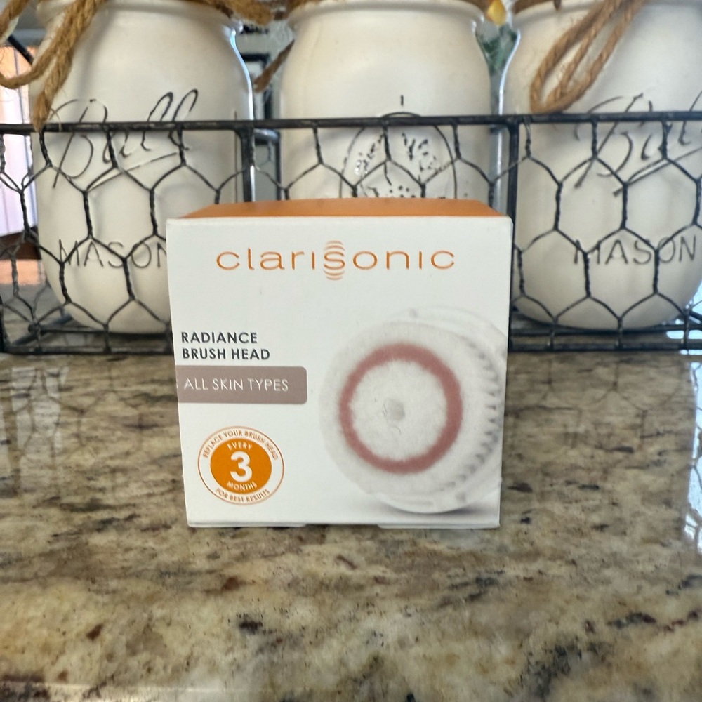 Clarisonic Radiance Brush Head - White and Orange